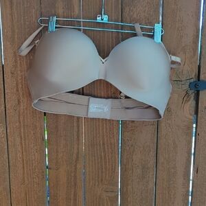 Victoria's Secret Nude Strapless Convertible Bra